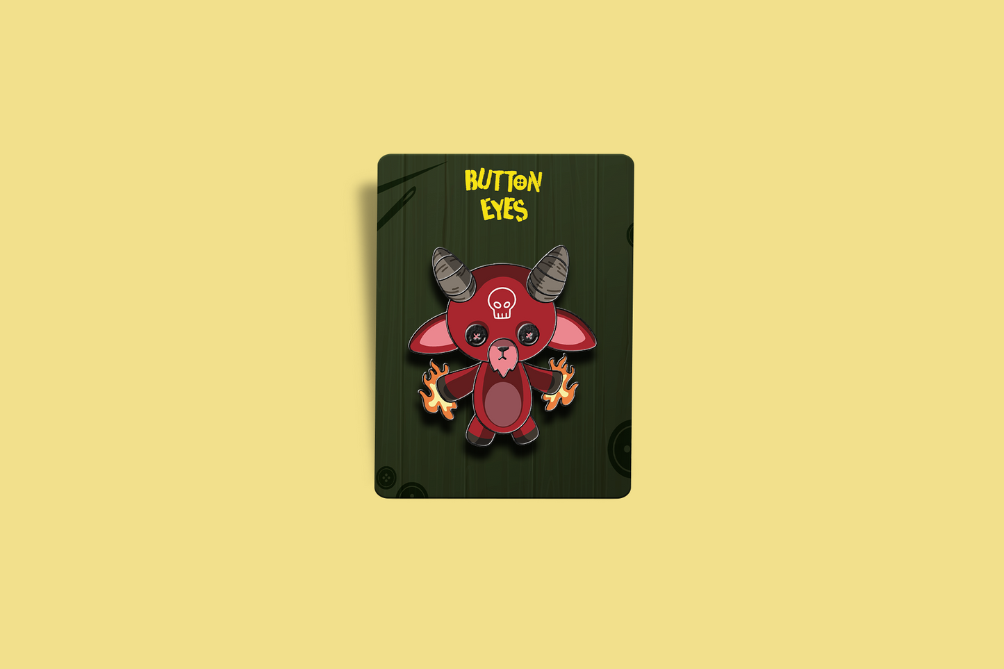 Button-Eyes Enamel Pins Series 1 Blind Bags