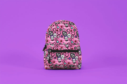 Pink Scary Movies Mini Backpack - Sterye Mystery Boxes