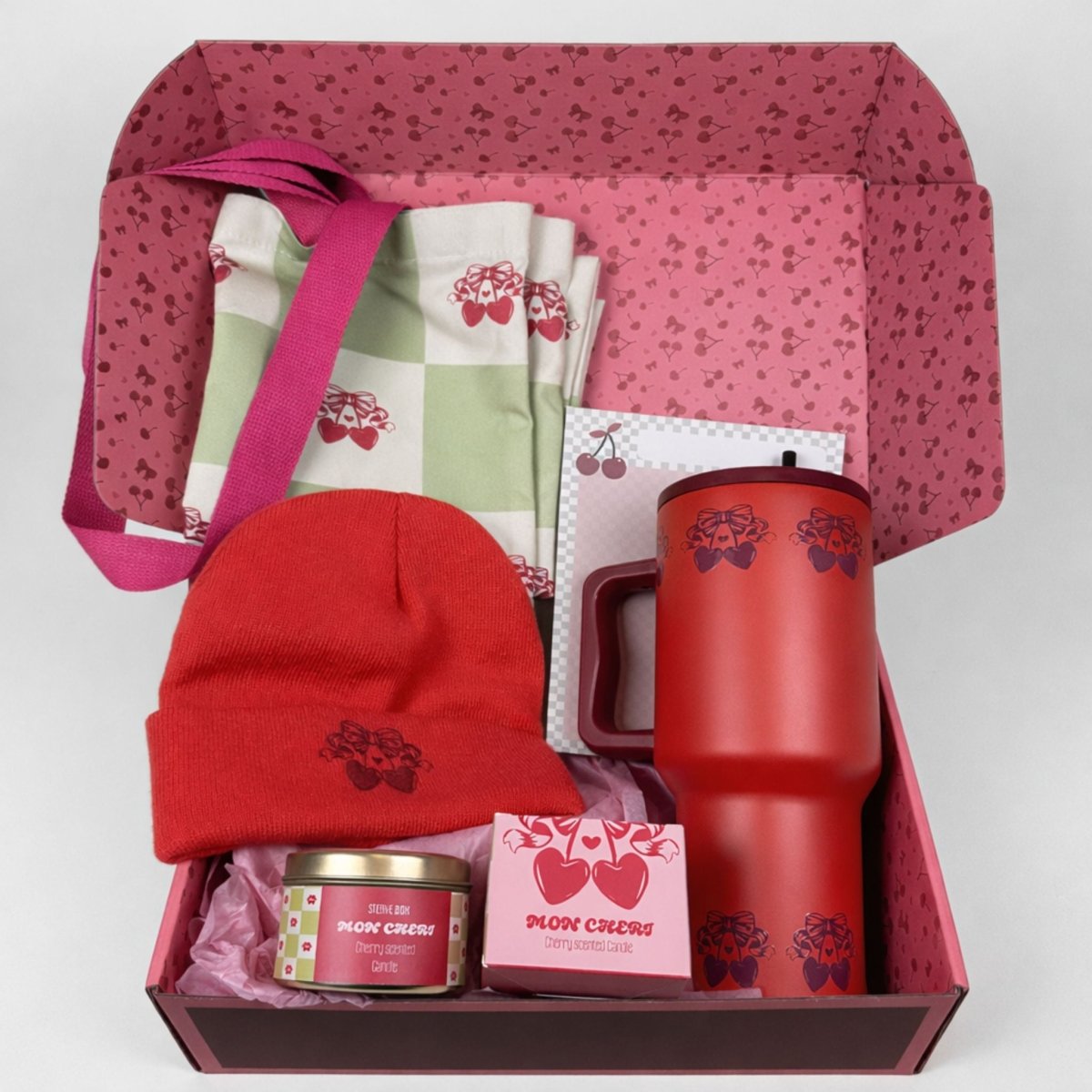 Cherry Collection Box – Aesthetic Cherry Gift Set – Sterye Mystery