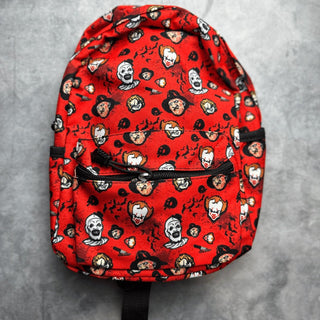 Red Horror Mini Backpack