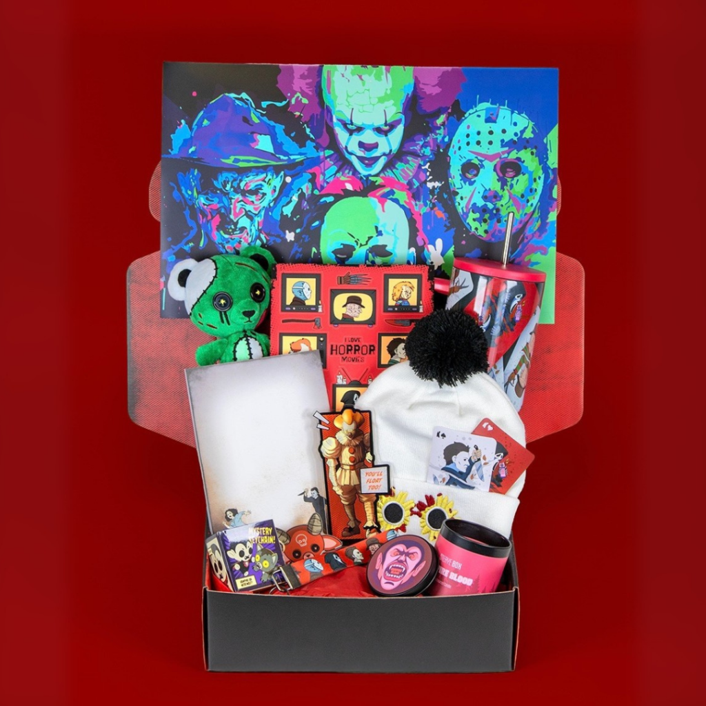 Check out the current horror collection from sterye mystery boxes