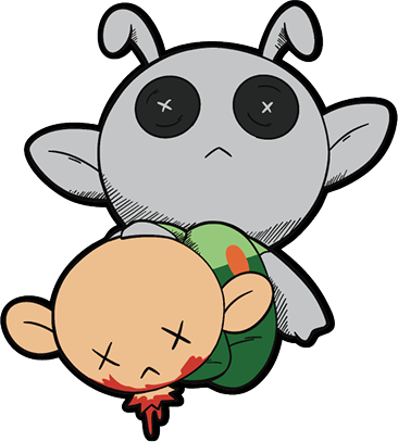 Zibbit ButtonEyes character