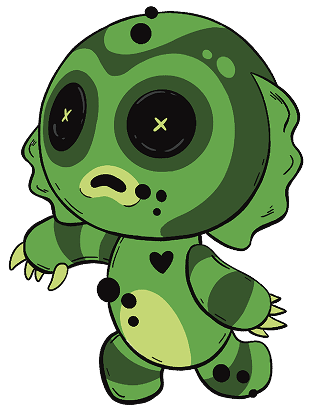 Murkwell ButtonEyes character