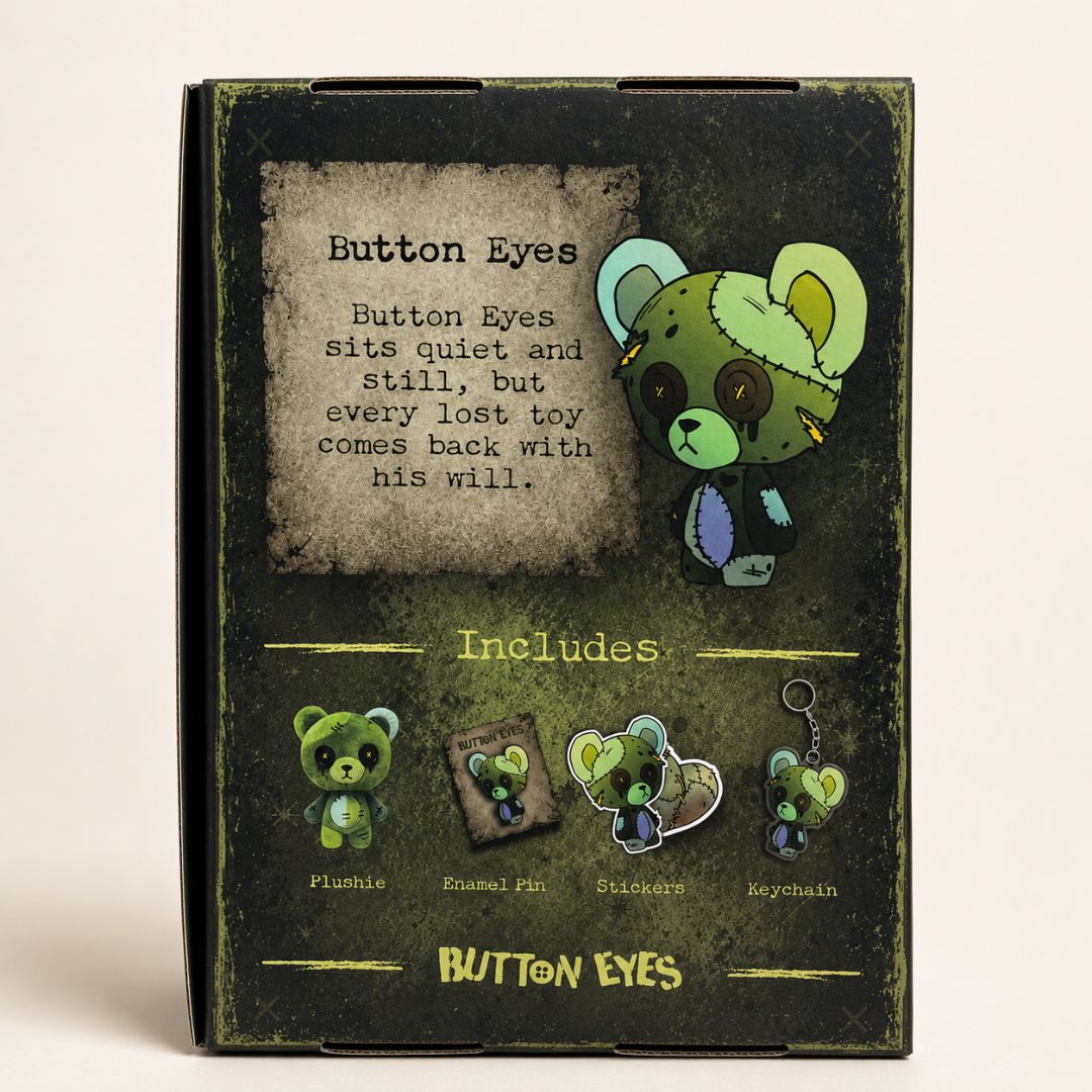 Button Eyes Plush Gift Box (Pre-order ships early October)
