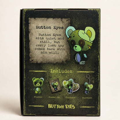 Button Eyes Plush Gift Box (Pre-order ships early October)