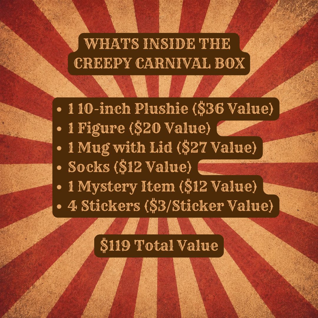 Creepy Carnival Box (Ships Mid September)