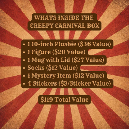 Creepy Carnival Box (Ships Mid September)