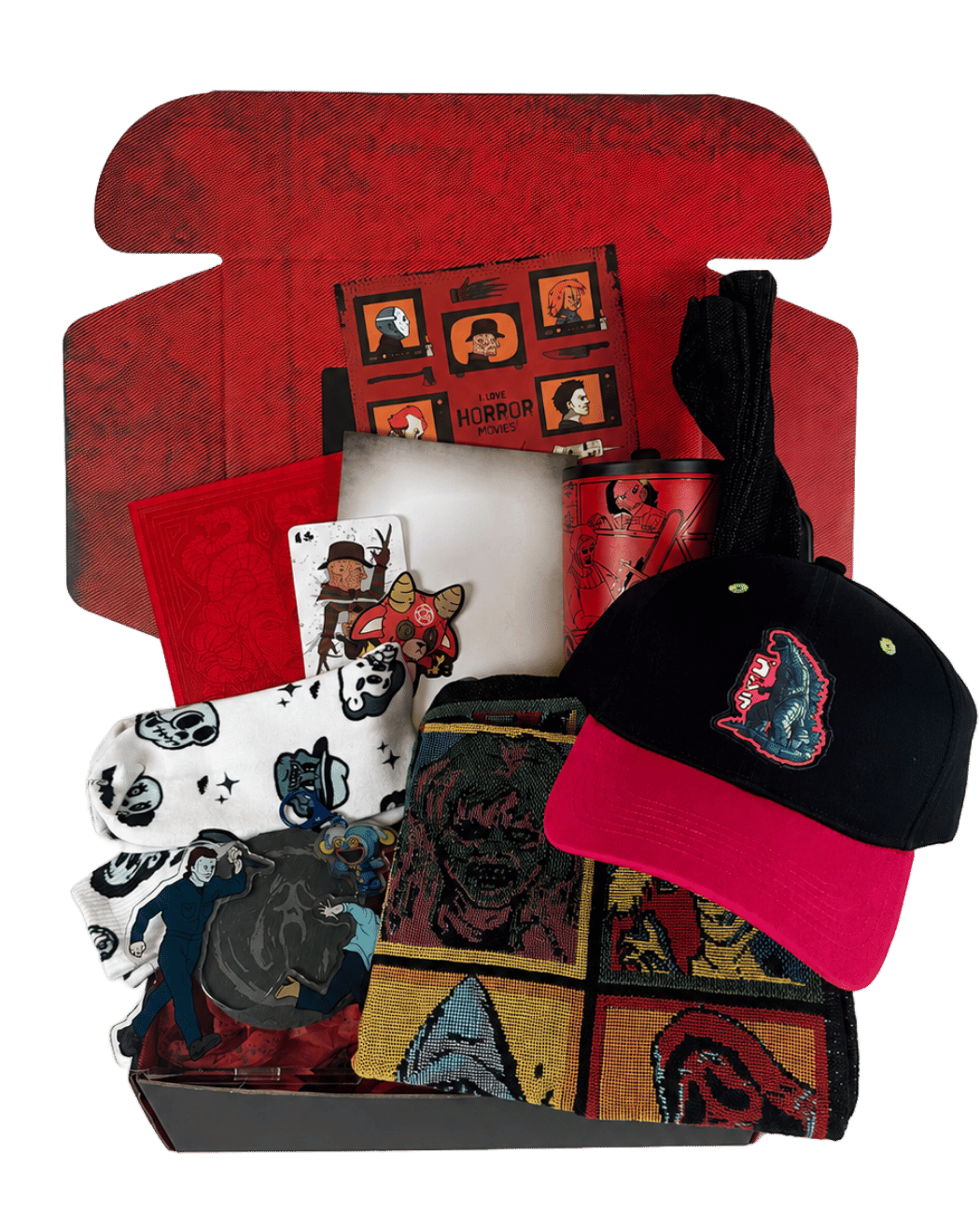 Sterye spooky mystery boxes, plushies, and collectibles