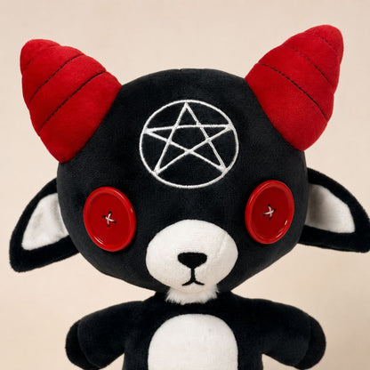 Lucibaa the Goat Plushie – Limited Black Edition