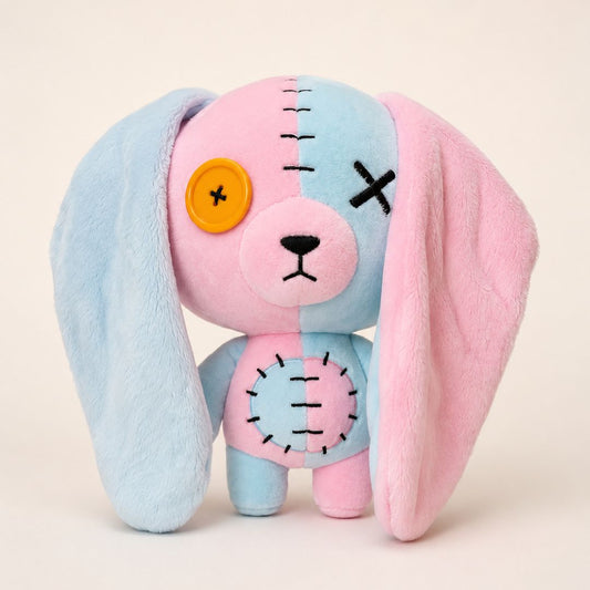 Needles the Stitched Rabbit Plushie (Ships early October)