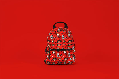 horror mini backpack Red Horror Mini Backpack