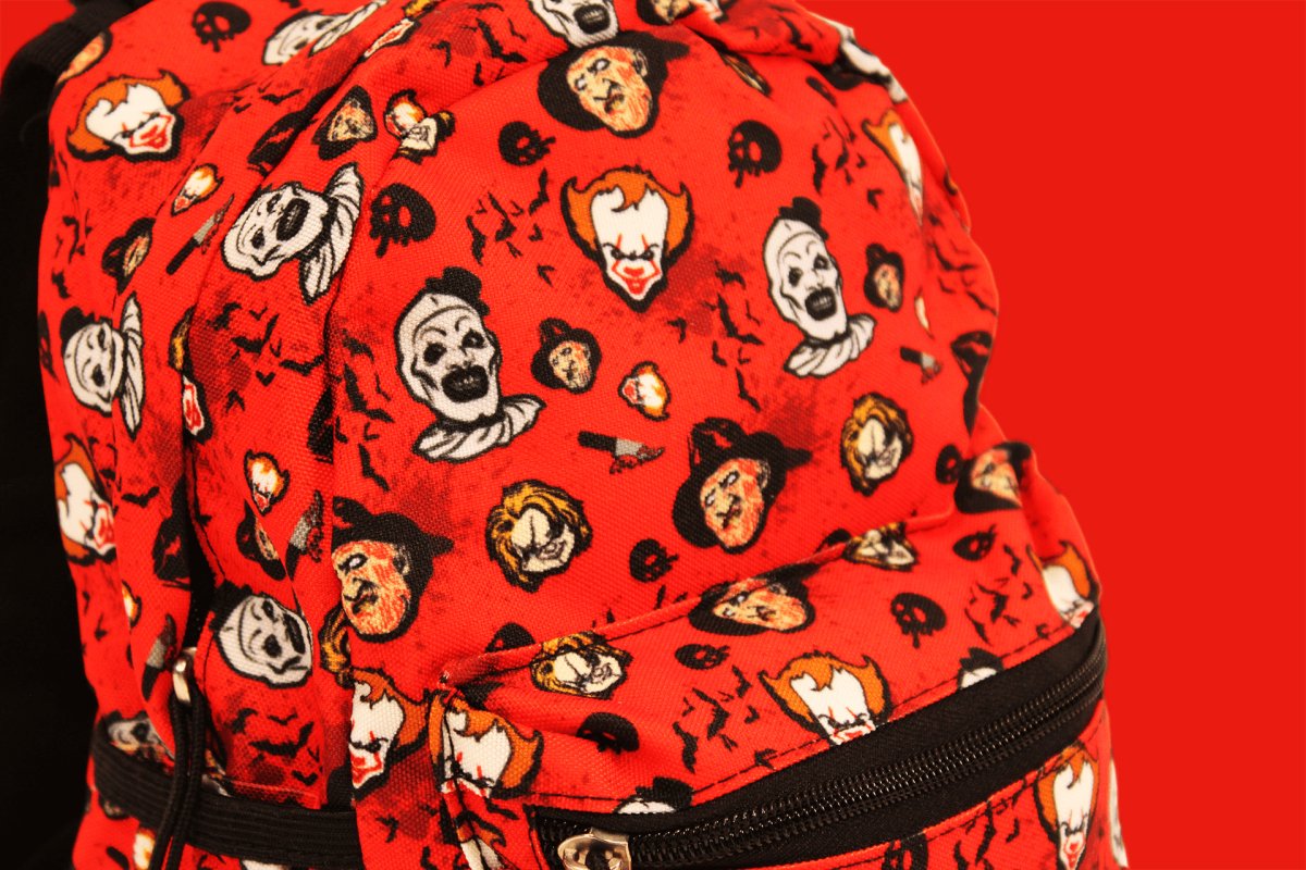 Red Horror Mini Backpack