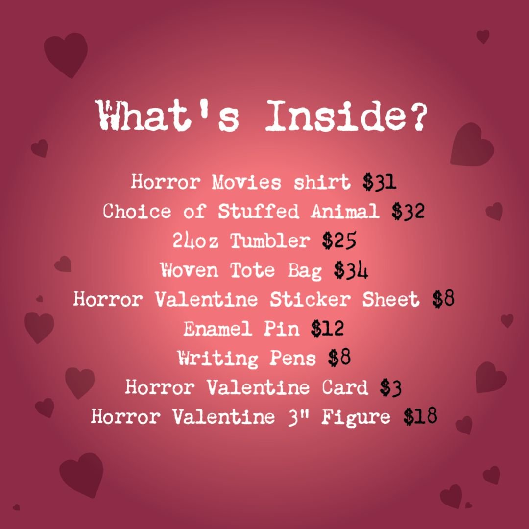 Horror Valentines Collection Box