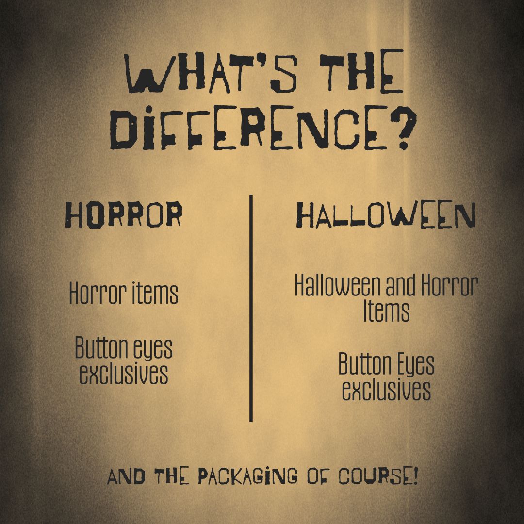 The Horror Mystery Box - Halloween 2025 (Ships early September)