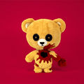 a bear my heart brown horror teddy bear original character from sterye