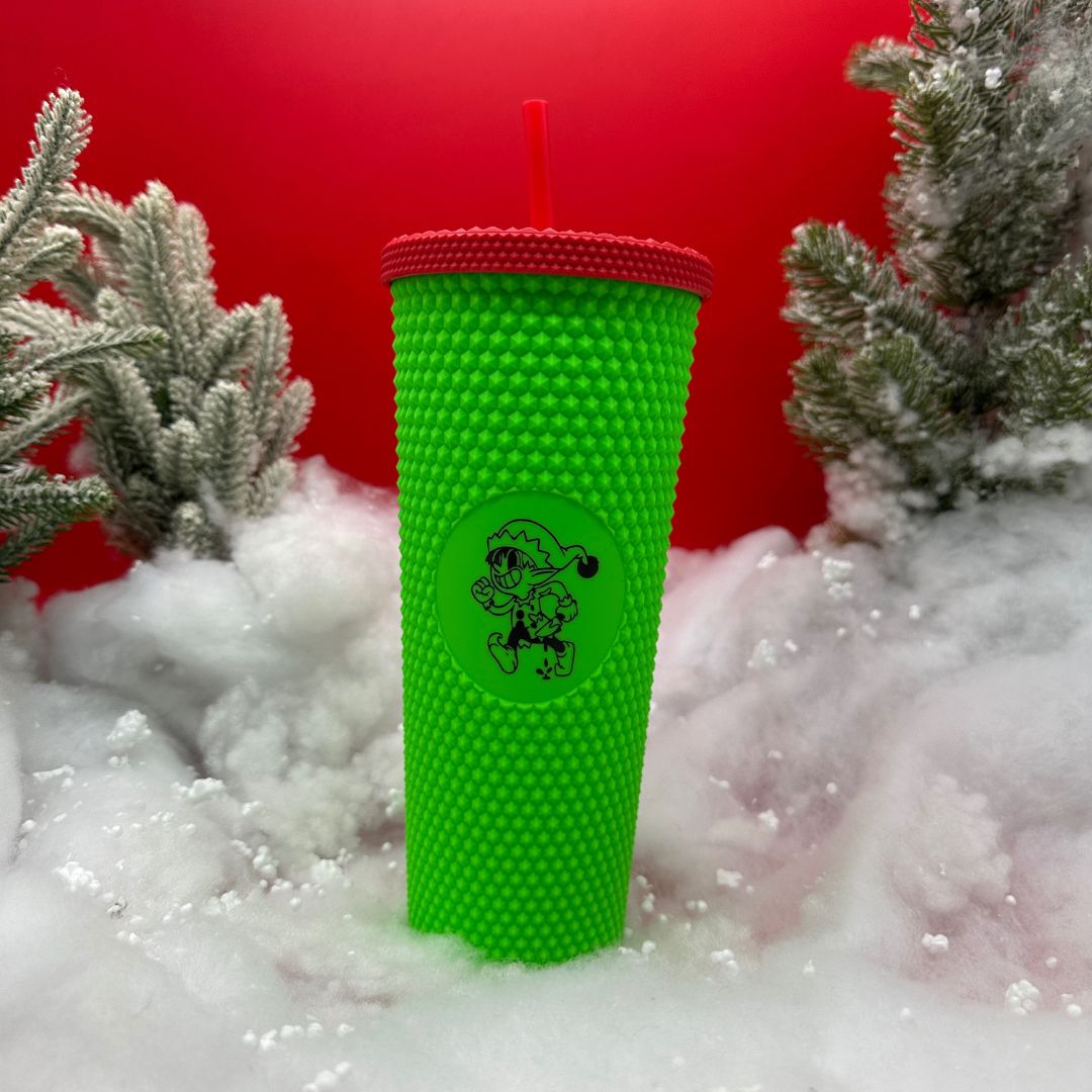 Grimble the Elf 24oz Creepmas Tumbler