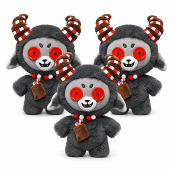 3 Kramplin the Goat plushies