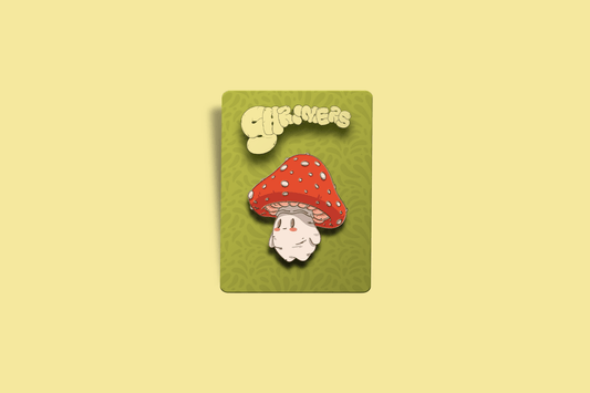 Shroomers Mushroom Enamel Pin Blind Bag - Sterye Mystery Boxes