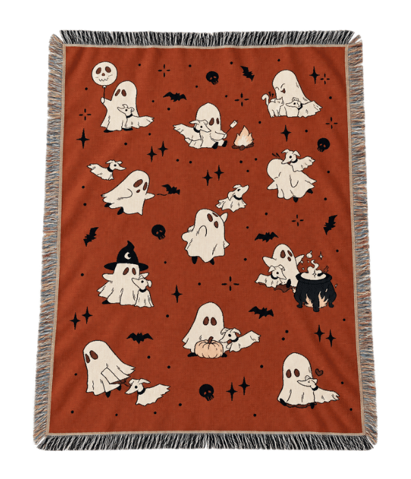 Sterye Halloween woven blanket