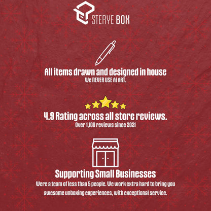 The Horror Mystery Box - 3 Sizes