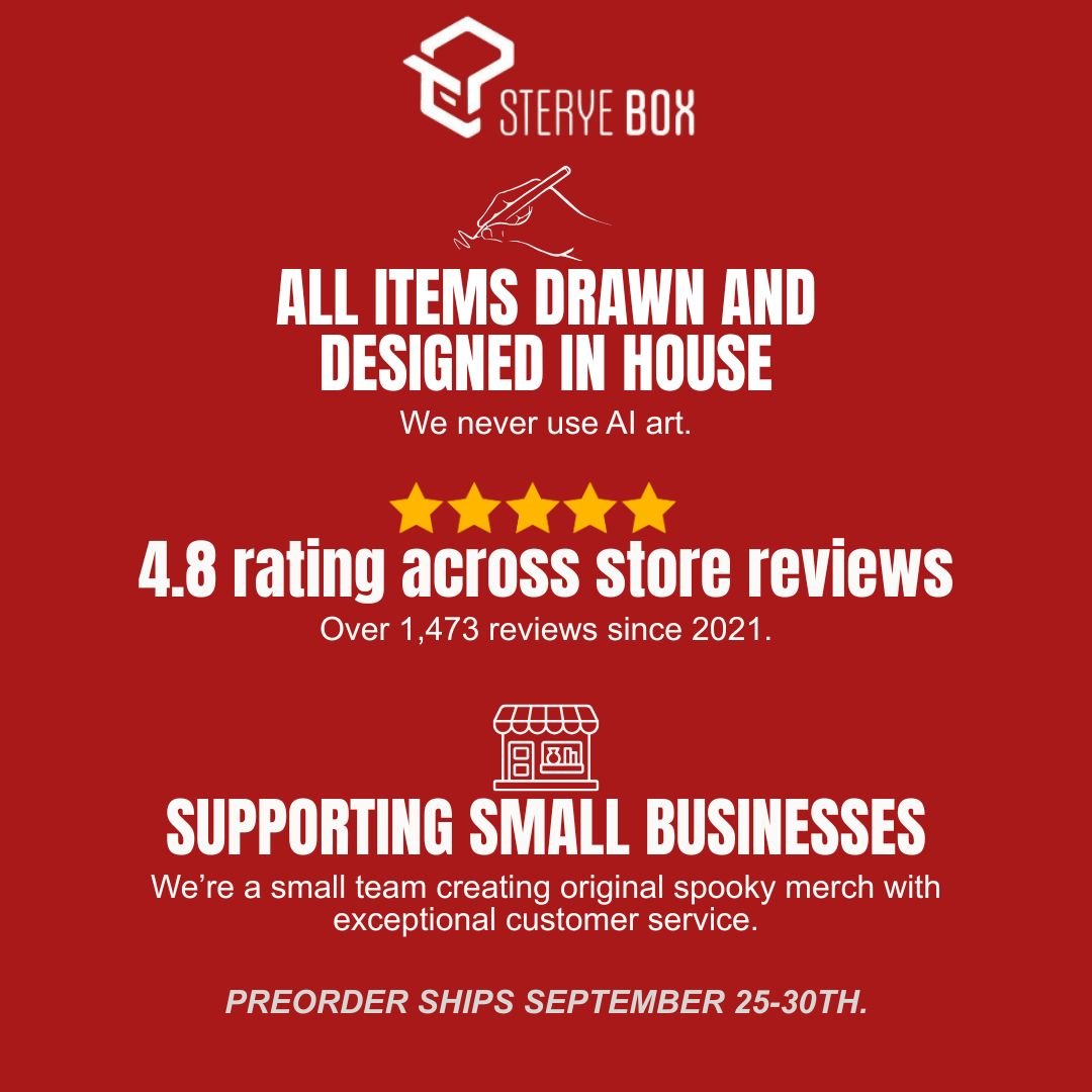 The Horror Mystery Box (Pre-Order Ships Sept 25th-30th)