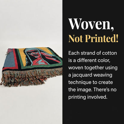 Horror Icons Woven Throw Blanket (50x60 Inches)