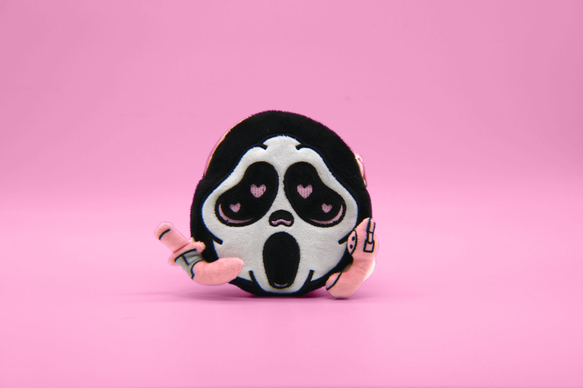 Chibi Ghost Plush Coin Purse