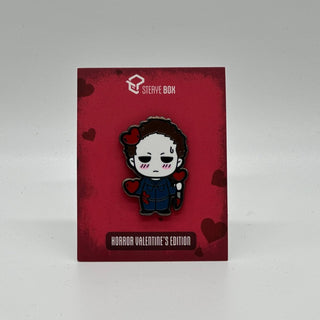 Horror Valentines Enamel Pins