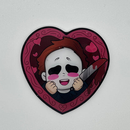 Horror Valentines Coasters