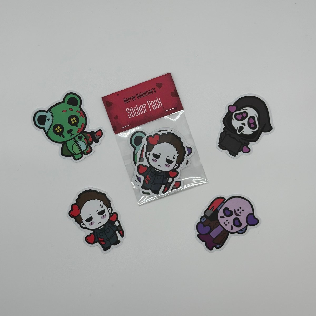 Horror Valentine Sticker Pack